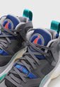 Tenis Basketball Gris-Blanco-Azul Nike Jumpman Two Trey de Nike