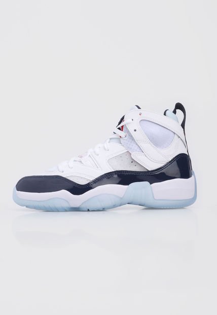 Tenis Basketball Blanco-Azul-Rojo Nike Jumpman Two Trey