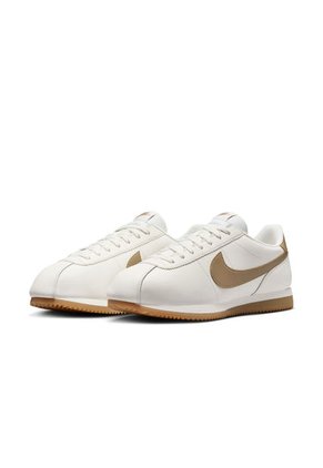 Tenis Nike Cortez Leather Hombre-Blanco/Café