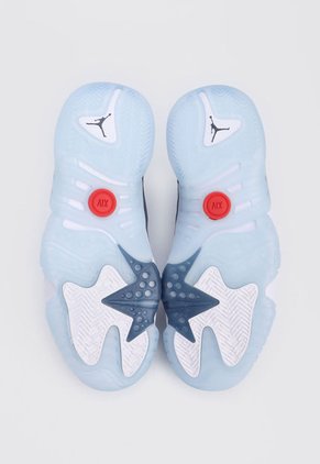 Tenis Basketball Blanco-Azul-Rojo Nike Jumpman Two Trey