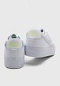 Tenis Lifestyle Blanco-Celeste-Verde Lima Nike Blazer Low Plataforma de Nike