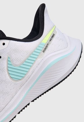 Tenis Running Blanco-Azul-Negro Nike Air Zoom Vomero 14