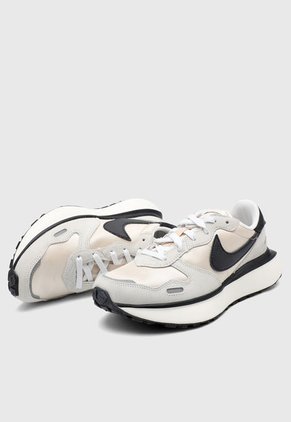 Tenis Lifestyle Beige-Negro-Marfil Nike Phoenix Waffle
