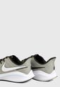 Tenis Running Verde Oliva-Blanco-Negro Nike Air Zoom Structure 22 de Nike