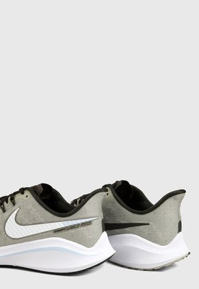Tenis Running Verde Oliva-Blanco-Negro Nike Air Zoom Structure 22