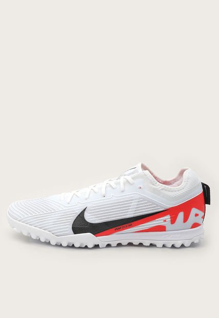 Guayo Blanco-Coral Neón-Negro Nike Zoom Mercurial Vapor 15 Pro