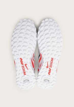 Guayo Blanco-Coral Neón-Negro Nike Zoom Mercurial Vapor 15 Pro