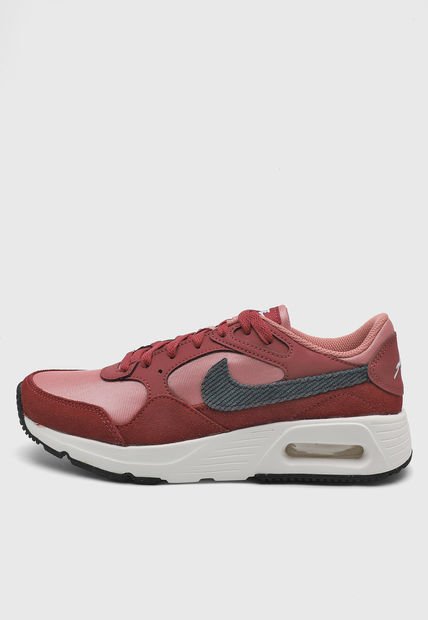 Tenis Lifestyle Borgoña-Verde-Marfil Nike Air Max SC