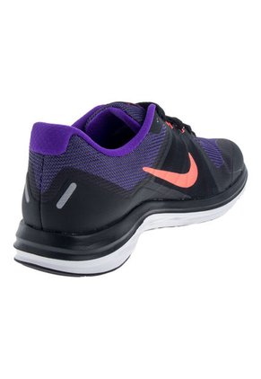 Running Negro-Morado Nike Dual Fusion x 2