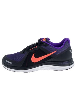 Running Negro-Morado Nike Dual Fusion x 2