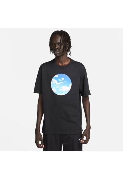 Camiseta Hombre Nike Sportswear Tee M90 Air Hbr Negro