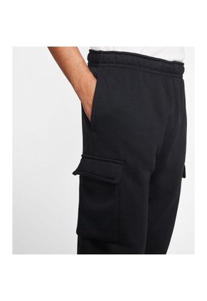 Pantalón Sudadera Hombre Nike Club Pant Cargo Bb - Negro