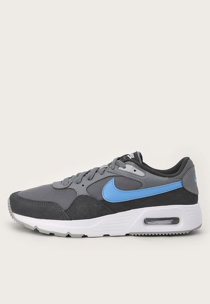 Tenis Lifestyle Gris-Negro-Azul Nike Air Max SC