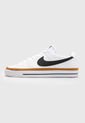 Tenis Lifestyle Blanco-Negro-Café Nike Court Legacy NN de Nike