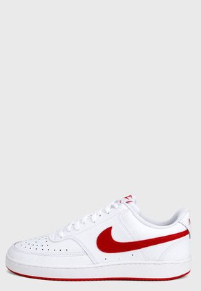 Tenis Lifestyle Blanco-Rojo Nike Court Vision Low