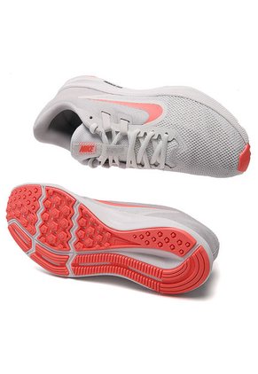 Tenis Running Gris-Naranja neón Nike Downshifter 9