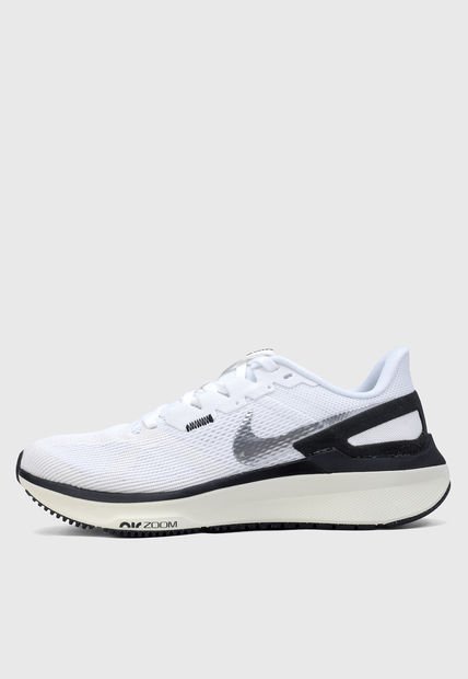 Tenis Running Blanco-Negro-Plateado NIKE Structure 25