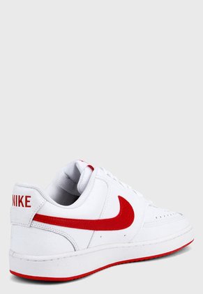 Tenis Lifestyle Blanco-Rojo Nike Court Vision Low