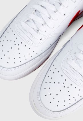 Tenis Lifestyle Blanco-Rojo Nike Court Vision Low