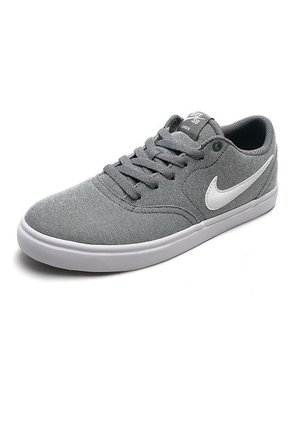 Tenis Skateboarding Gris-Blanco Nike SB Check Solar Cnvs