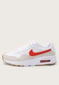 Tenis Lifestyle Blanco-Beige-Rojo Nike Air Max SC de Nike