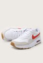 Tenis Lifestyle Blanco-Beige-Rojo Nike Air Max SC de Nike