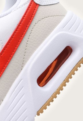 Tenis Lifestyle Blanco-Beige-Rojo Nike Air Max SC