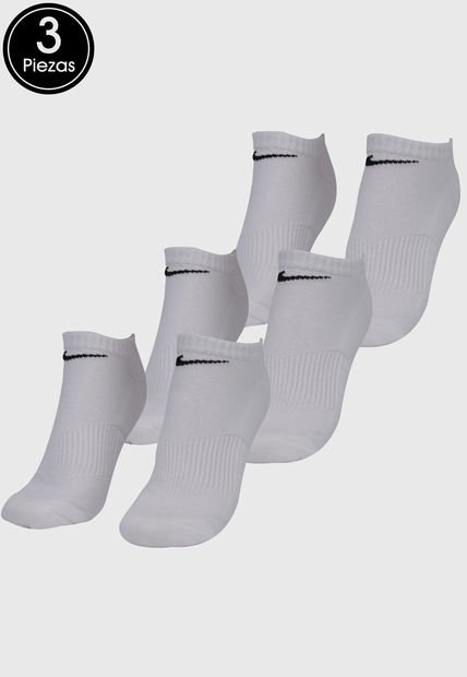 Medias X 3 Blanco-Negro Nike 3PR Perf Cush Ns 3pr Perf