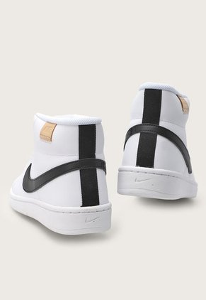 Tenis Lifestyle Blanco-Negro Nike Court Royale 2 Mid