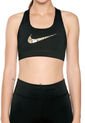Top Negro-Dorado Nike de Nike