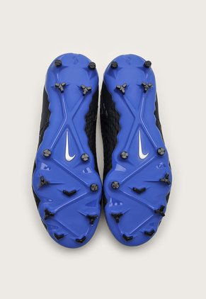 Guayo Negro-Azul-Plateado Nike Phantom GX Academy