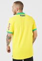 Camiseta Polo Amarillo Multicolor Nike Brasil de Nike