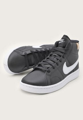 Tenis Lifestyle Negro-Blanco Nike Court Royale 2 Mid