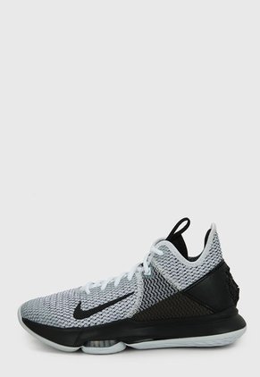 Tenis Basketball Blanco-Negro Nike LeBron Witness 4