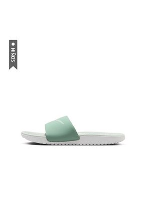 Chancletas Nike Kawa Slide Bgp Niños-Verde