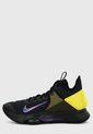 Tenis Basketball Negro-Amarillo-Morado Nike LeBron Witness 4 de Nike