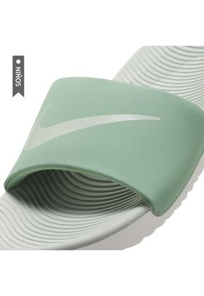 Chancletas Nike Kawa Slide Bgp Niños-Verde
