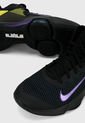 Tenis Basketball Negro-Amarillo-Morado Nike LeBron Witness 4 de Nike