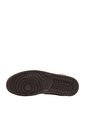 Tenis Nike Air Jordan 1 Mid Hombre-Blanco/Café de Nike