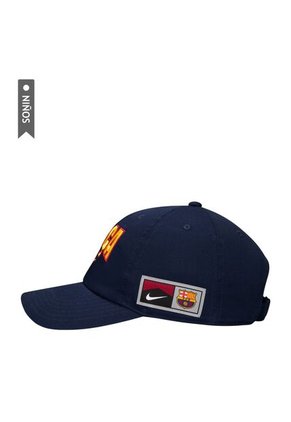 Gorra Nike Fcb Y Club Cap Cttn 6P Us Niño-Azul
