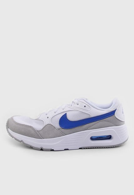 Tenis Lifestyle Blanco-Azul Royal-Gris Nike Air Max SC