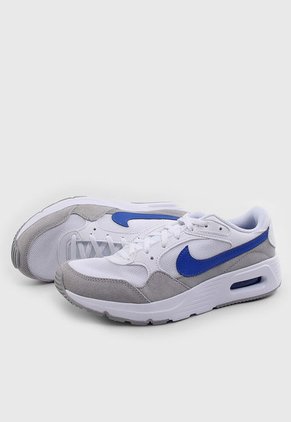 Tenis Lifestyle Blanco-Azul Royal-Gris Nike Air Max SC
