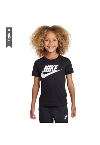 Camiseta Nike Futura Evergreen Niños-Negro Nike