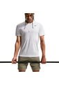 Camiseta Nike M Df Tee Std Flex Hombre-Blanco de Nike