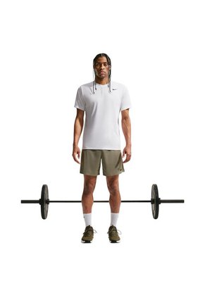 Camiseta Nike M Df Tee Std Flex Hombre-Blanco
