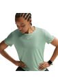 Camiseta Nike W One Classic Df Ss Top Mujer-Verde de Nike