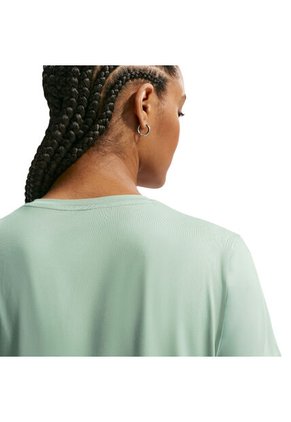 Camiseta Nike W One Classic Df Ss Top Mujer-Verde