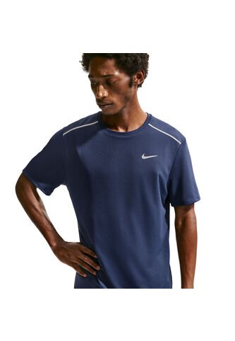 Camiseta Nike M Df Uv Miler Ss Hombre-Azul Nike