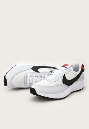Tenis Lifestyle Blanco-Rojo-Negro Nike Waffle Debut