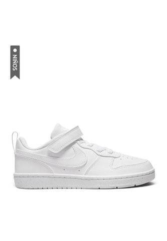 Tenis Nike Court Borough Low Recraft Bpv Niño-Blanco Nike